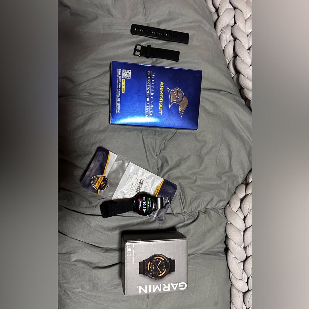 Garmin Smartwatch with Black Band